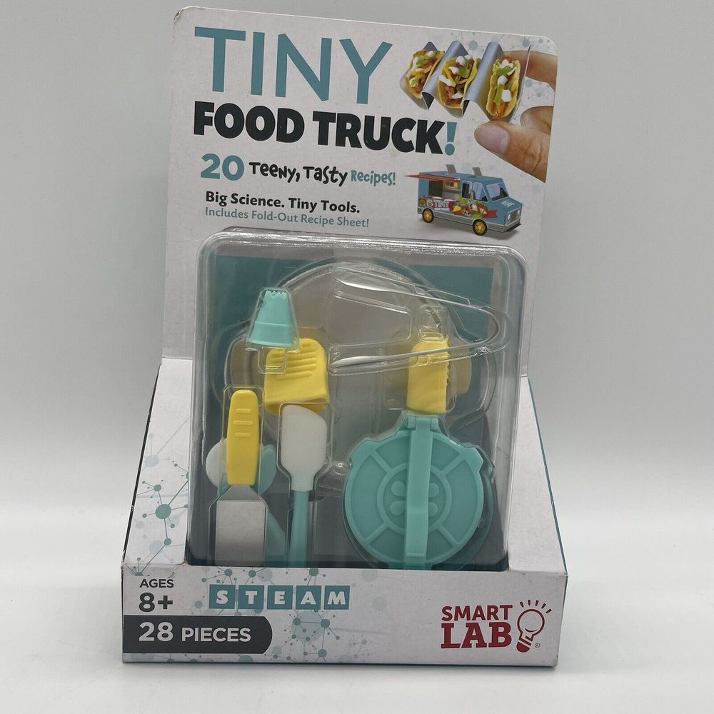 Smart‎ Lab STEAM Tiny Food Truck Big Science Tiny Tools 20 Recipes NEW Sealed